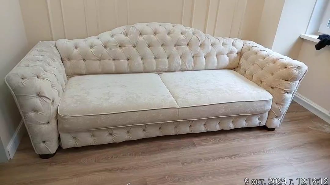 Замена обивки дивана на дому. Фурманов