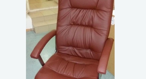 Обтяжка офисного кресла. Фурманов